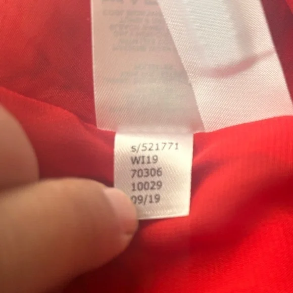 Loft dress new with tags! Size small women’s. Red with fun floral print. - Picture 8 of 10